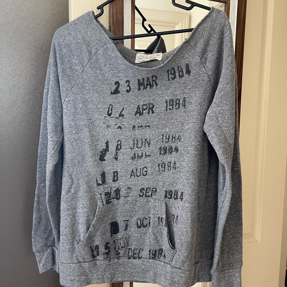 Out of print off the shoulder sweater